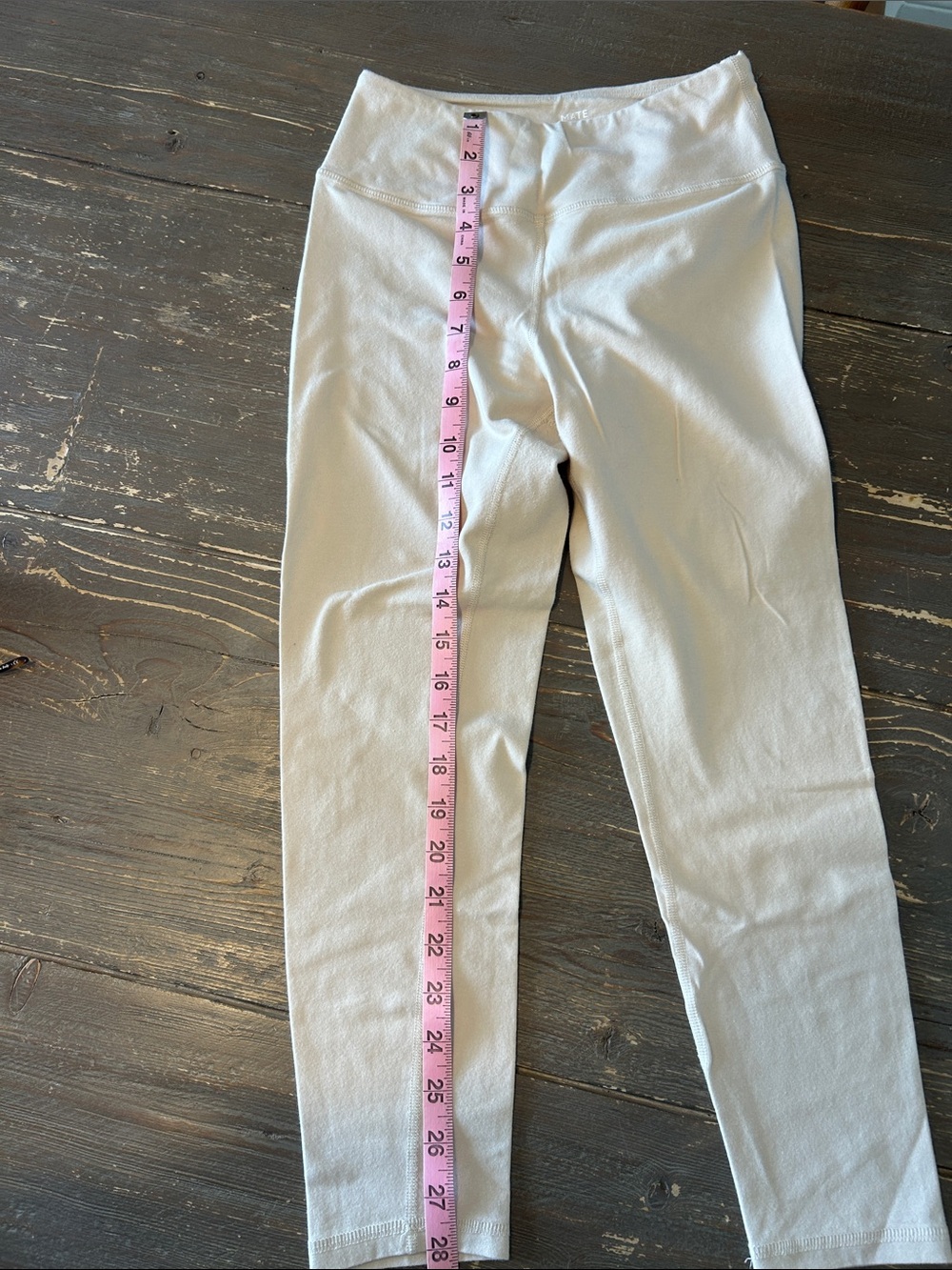 MATE Off-White Women's Leggings - Picture 2 of 6